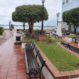 Green public space in Panama City
