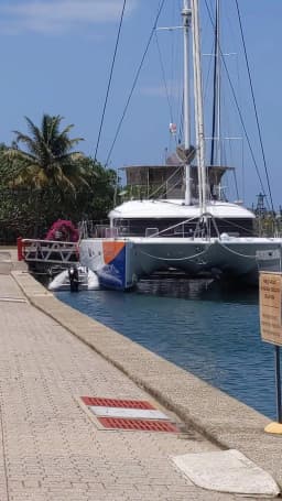 Marina and boats in Panama