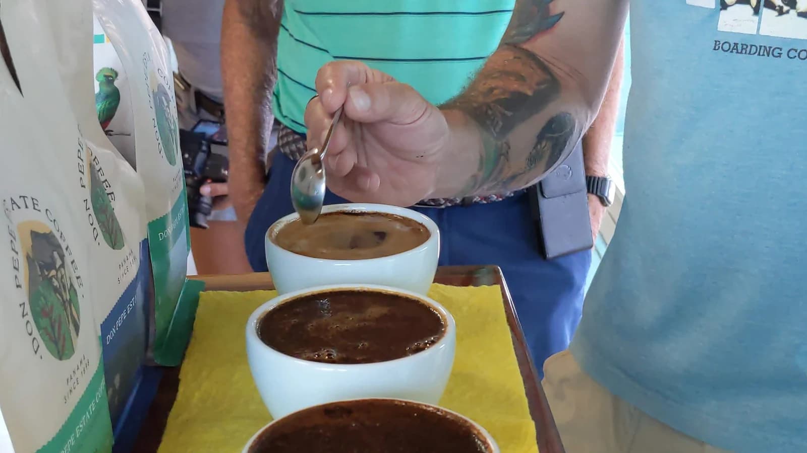 Coffee tasting