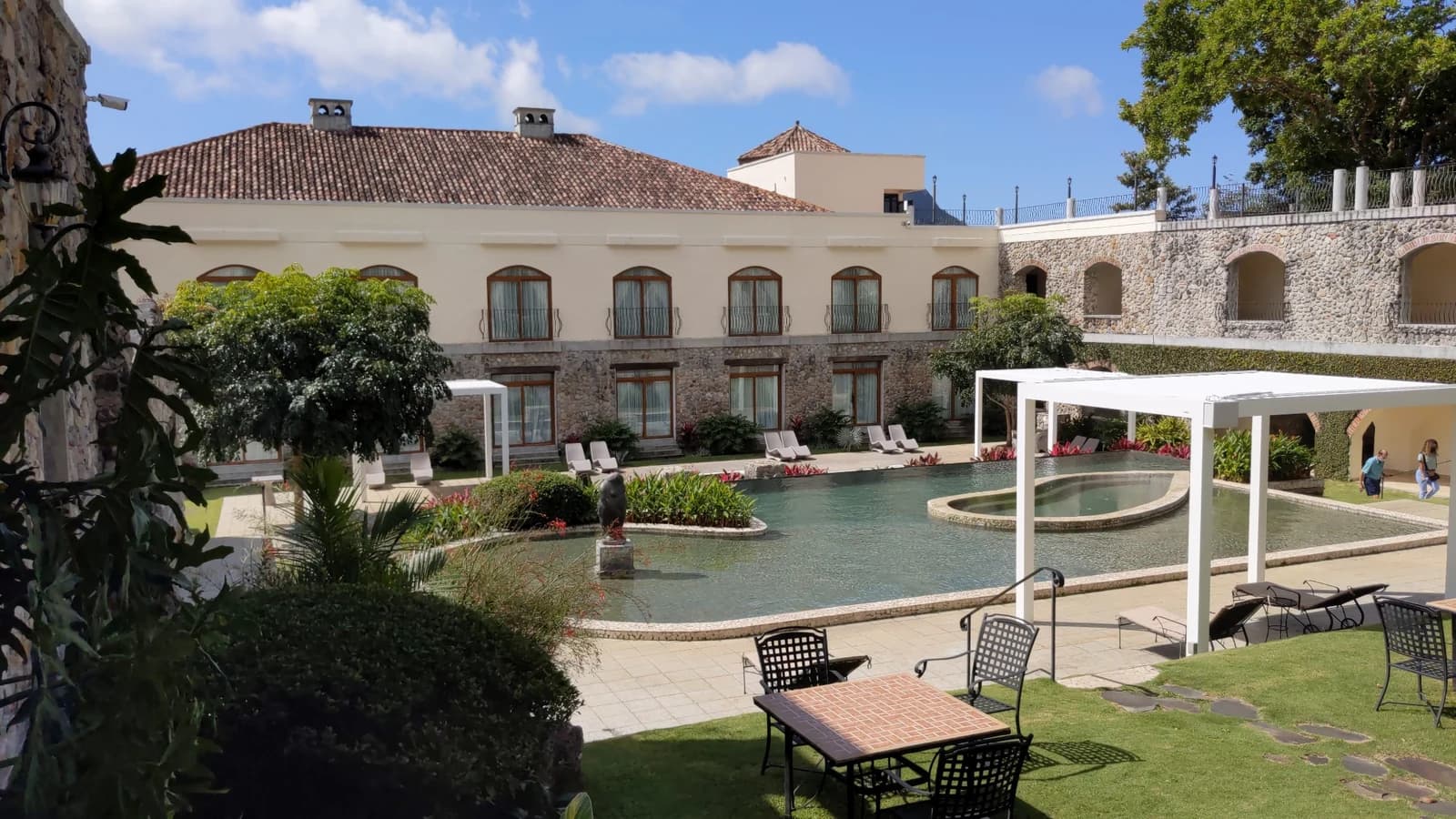 Boutique hotel and valley setting