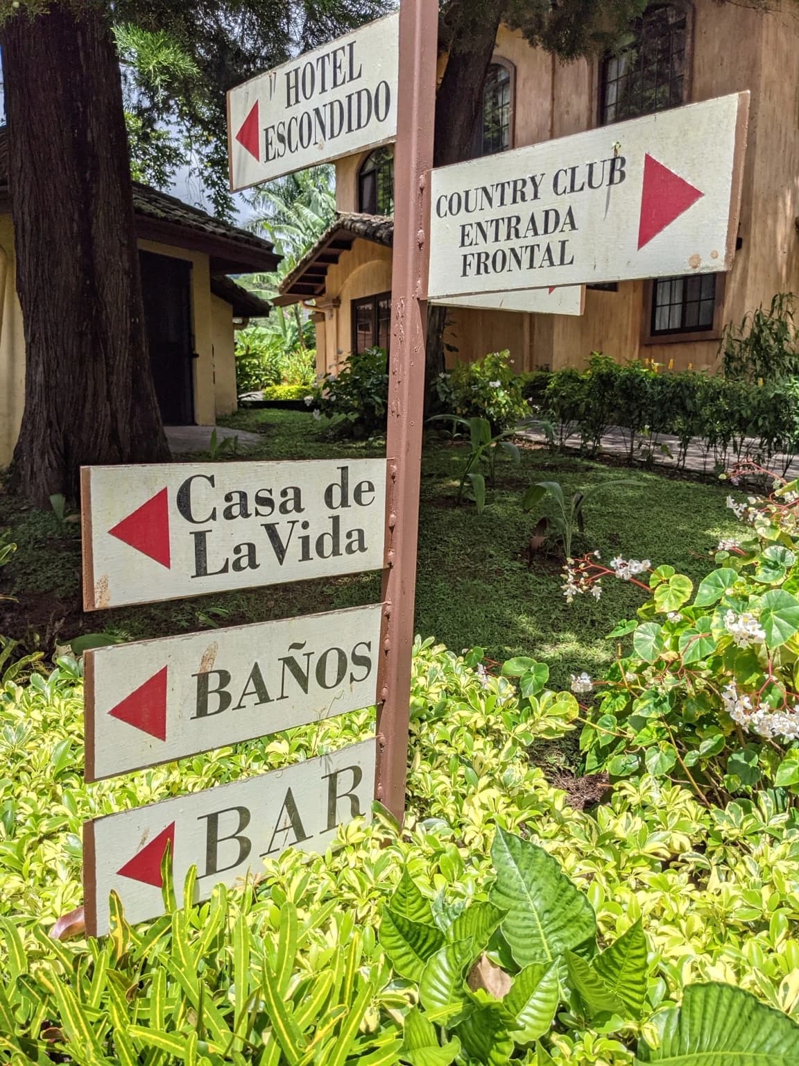 Resort grounds