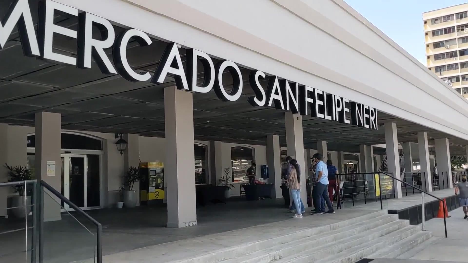 Municipal market close to the historic district.