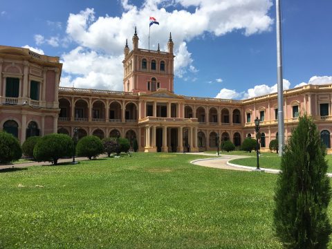 Presidential Palace in Asuncion